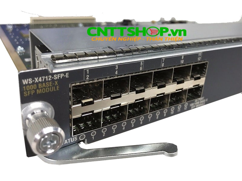 Cisco Catalyst 4500E Line Cards WS X4712 SFP E 12 Ports G